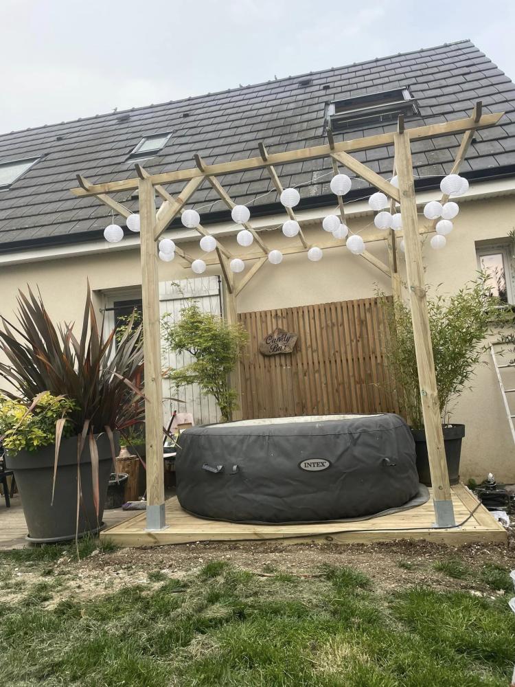 terrasse pour jacuzzi