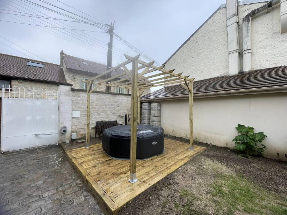 jacuzzi sur terrasse
